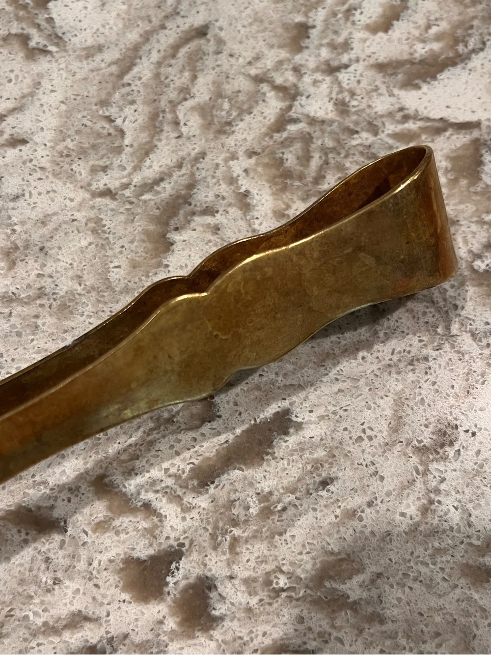 Mid-Century Brass Sugar Tongs- VINTAGE